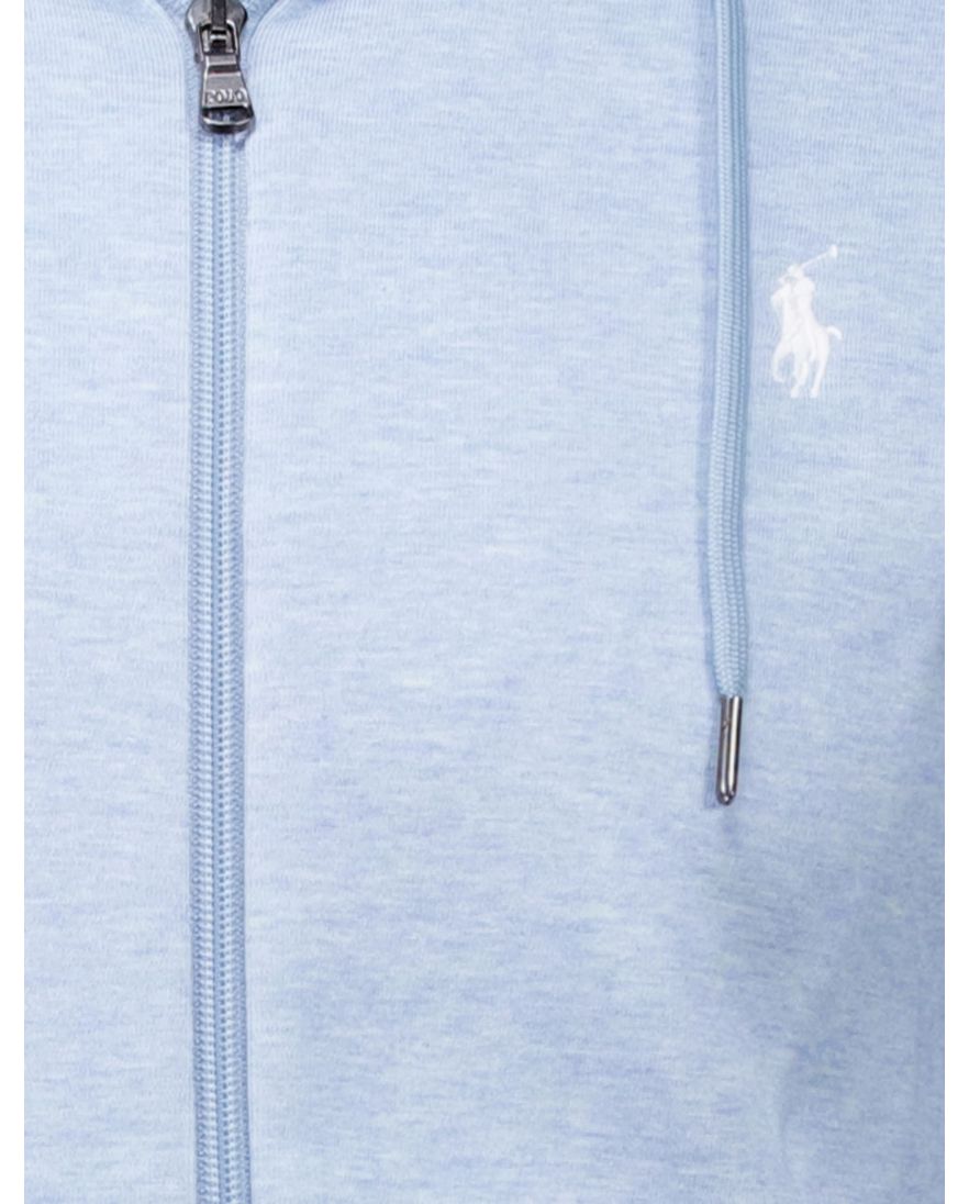 katoenen Polo Ralph Lauren vest blauw gemeleerd