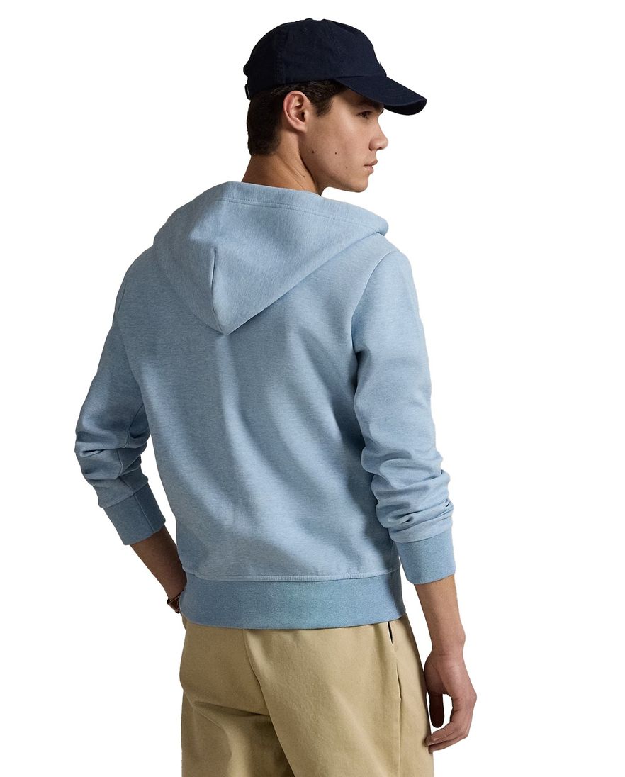 katoenen Polo Ralph Lauren vest blauw gemeleerd