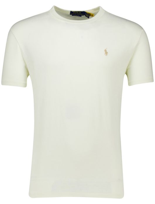 Polo Ralph Lauren classic fit t-shirt crème katoen