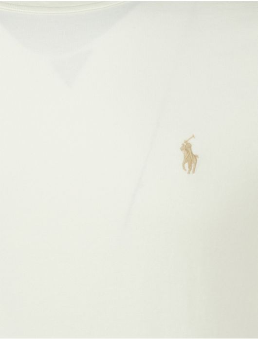 Polo Ralph Lauren classic fit t-shirt crème katoen