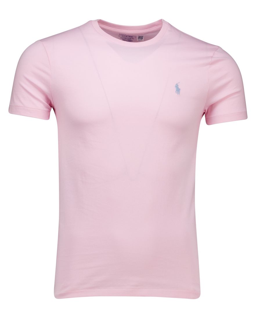 Polo Ralph Lauren T-shirt roze ronde hals