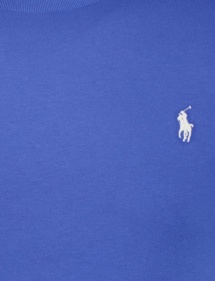 t-shirt Polo Ralph Lauren Slim Fit blauw katoen