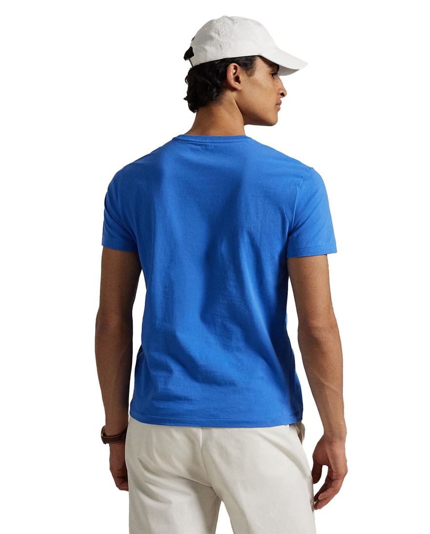 Polo Ralph Lauren Custom Slim Fit t-shirt blauw