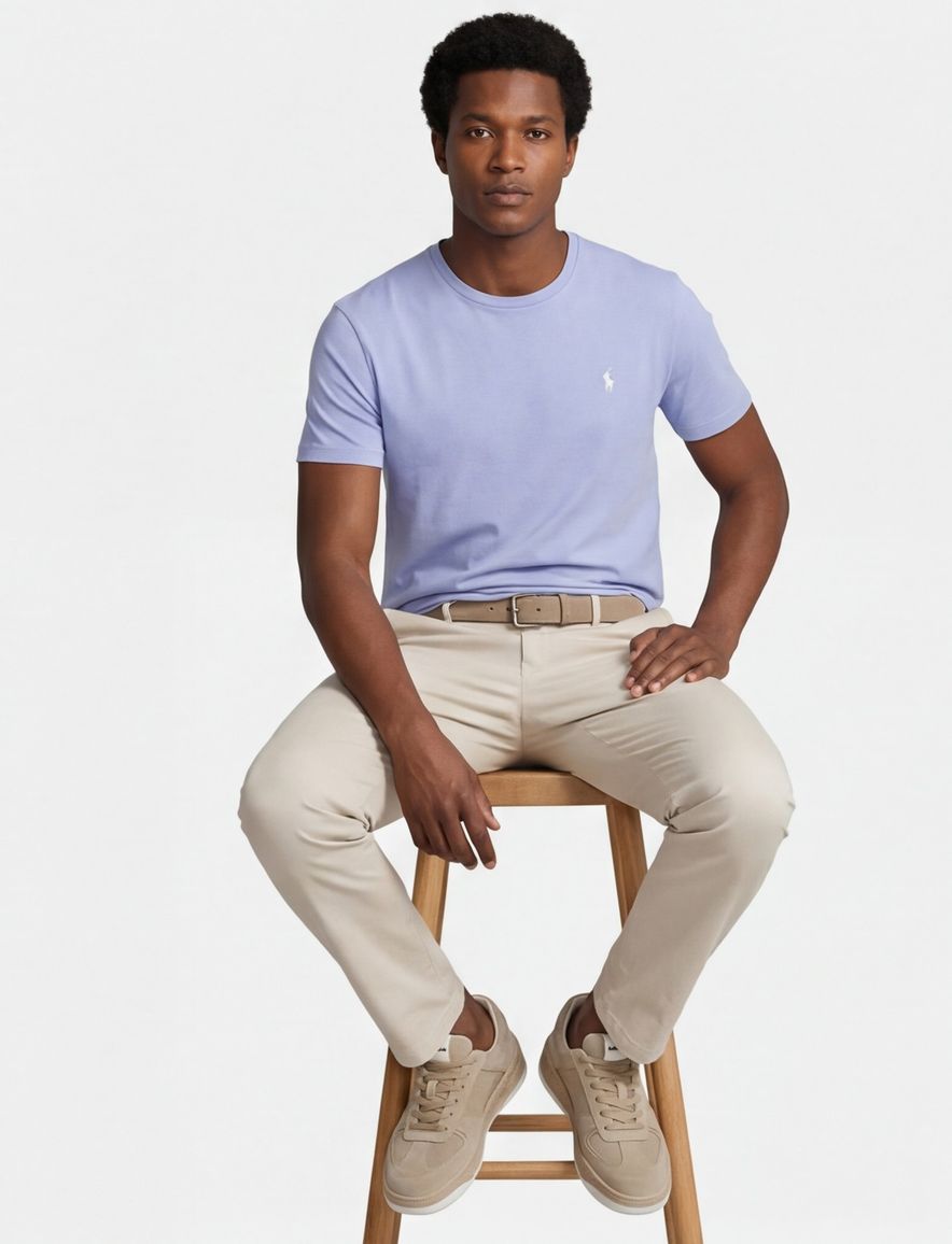 Polo Ralph Lauren t-shirt blauw ronde hals