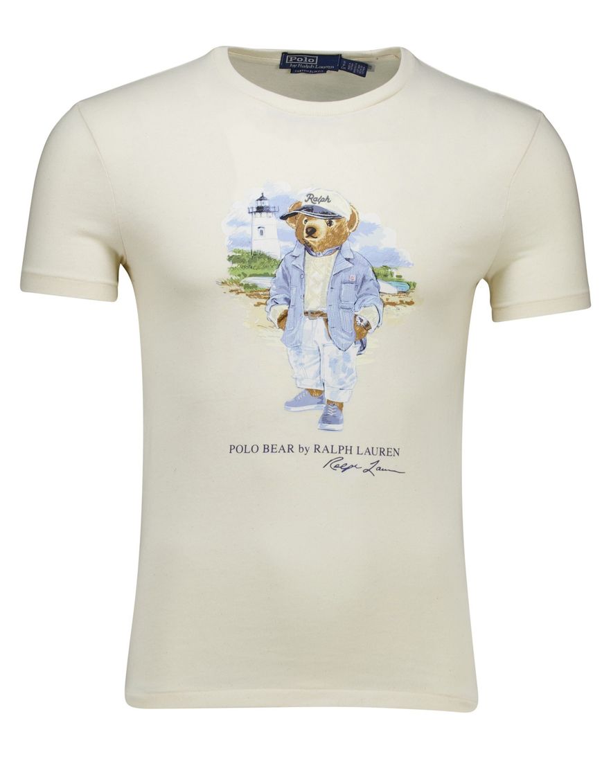 Polo Ralph Lauren t-shirt ecru bear