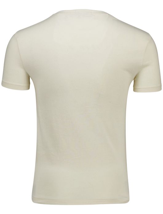 Polo Ralph Lauren t-shirt katoen ecru opdruk