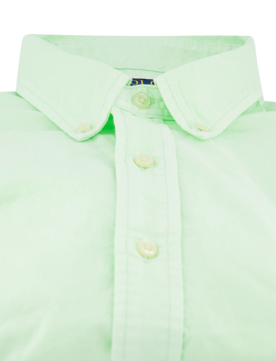 Polo Ralph Lauren overhemd groen custom fit