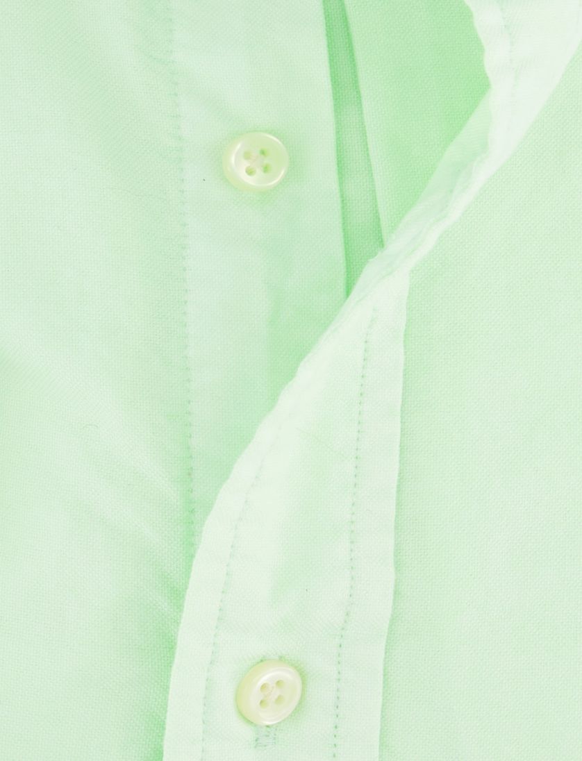 Polo Ralph Lauren overhemd groen custom fit effen