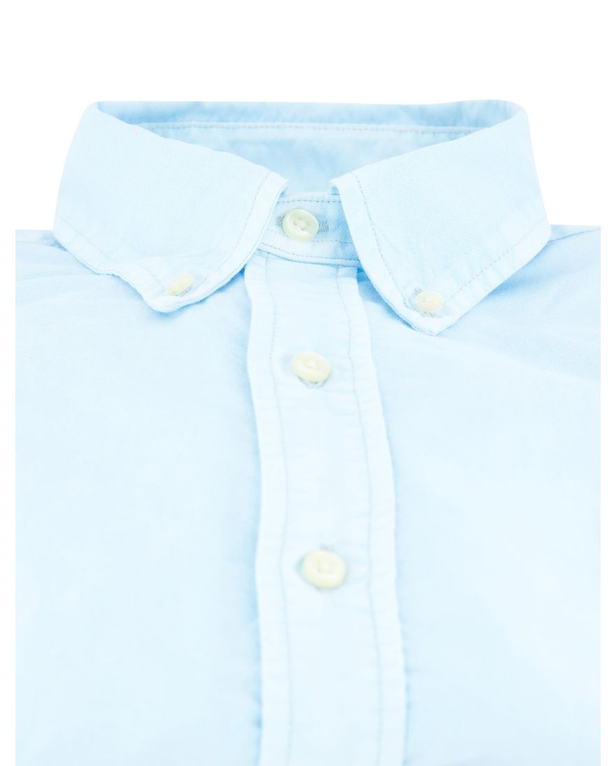 Polo Ralph Lauren vlot overhemd custom fit licht blauw