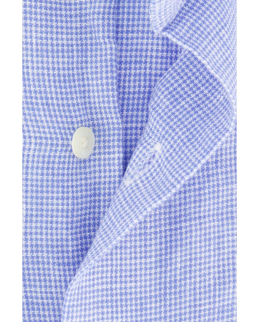 Polo Ralph Lauren Custom Fit overhemd blauw wit geprint