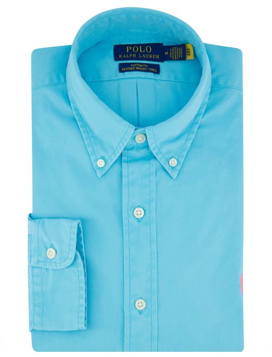 Polo Ralph Lauren overhemd turquoise button-down