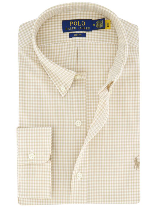 Polo Ralph Lauren overhemd slim fit beige