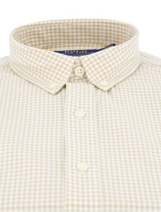 Polo Ralph Lauren overhemd slim fit beige
