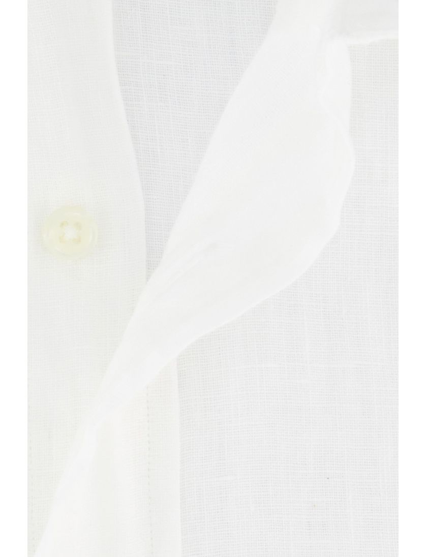 Polo Ralph Lauren Custom Fit overhemd wit 100% linnen