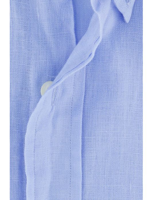 Polo Ralph Lauren overhemd korte mouw blauw