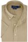 Polo Ralph Lauren overhemd korte mouw beige 100% linnen