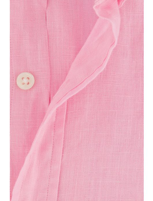 Polo Ralph Lauren overhemd roze linnen