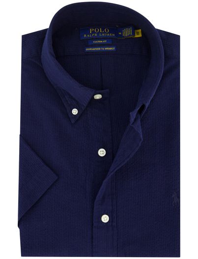 Polo Ralph Lauren Polo Ralph Lauren overhemd korte mouw navy