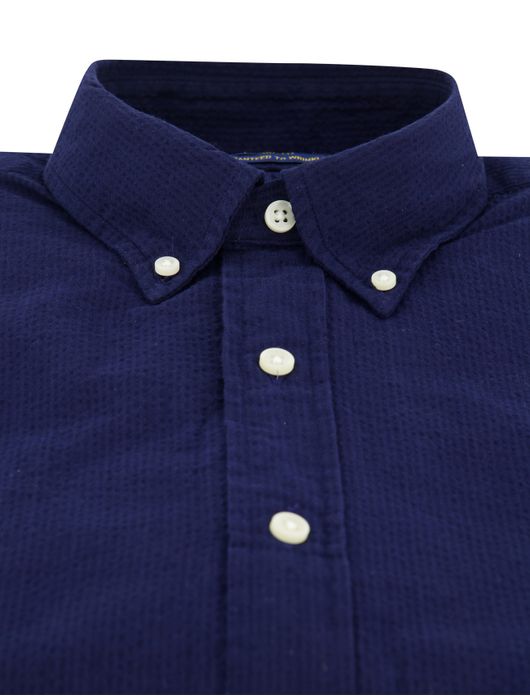 Polo Ralph Lauren overhemd korte mouw navy