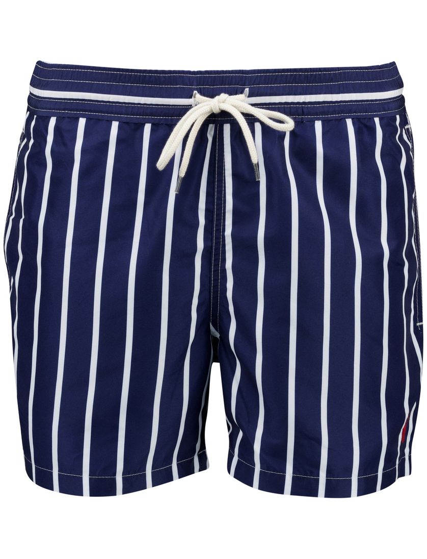 Polo Ralph Lauren zwemshort gestreept donkerblauw
