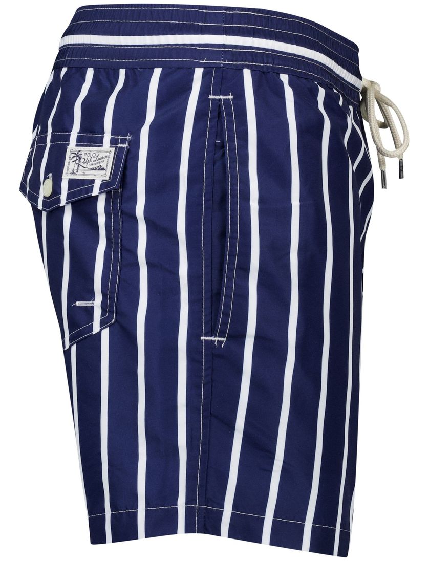 Polo Ralph Lauren zwemshort gestreept donkerblauw