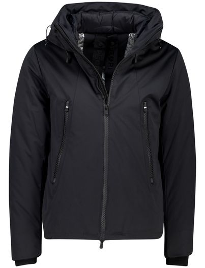 People of Shibuya People of Shibuya jack zwart effen Primaloft normale fit