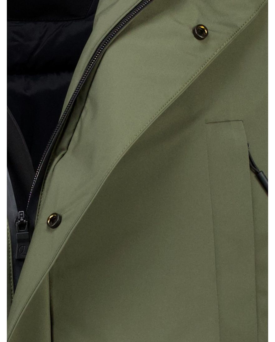 People of Shibuya winterjas groen Akenji