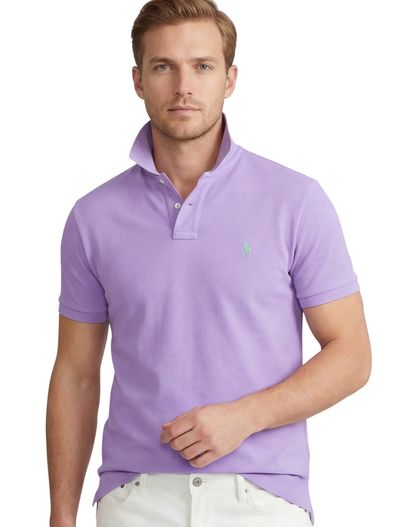 Polo Ralph Lauren Poloshirt Ralph Lauren lila 100% katoen