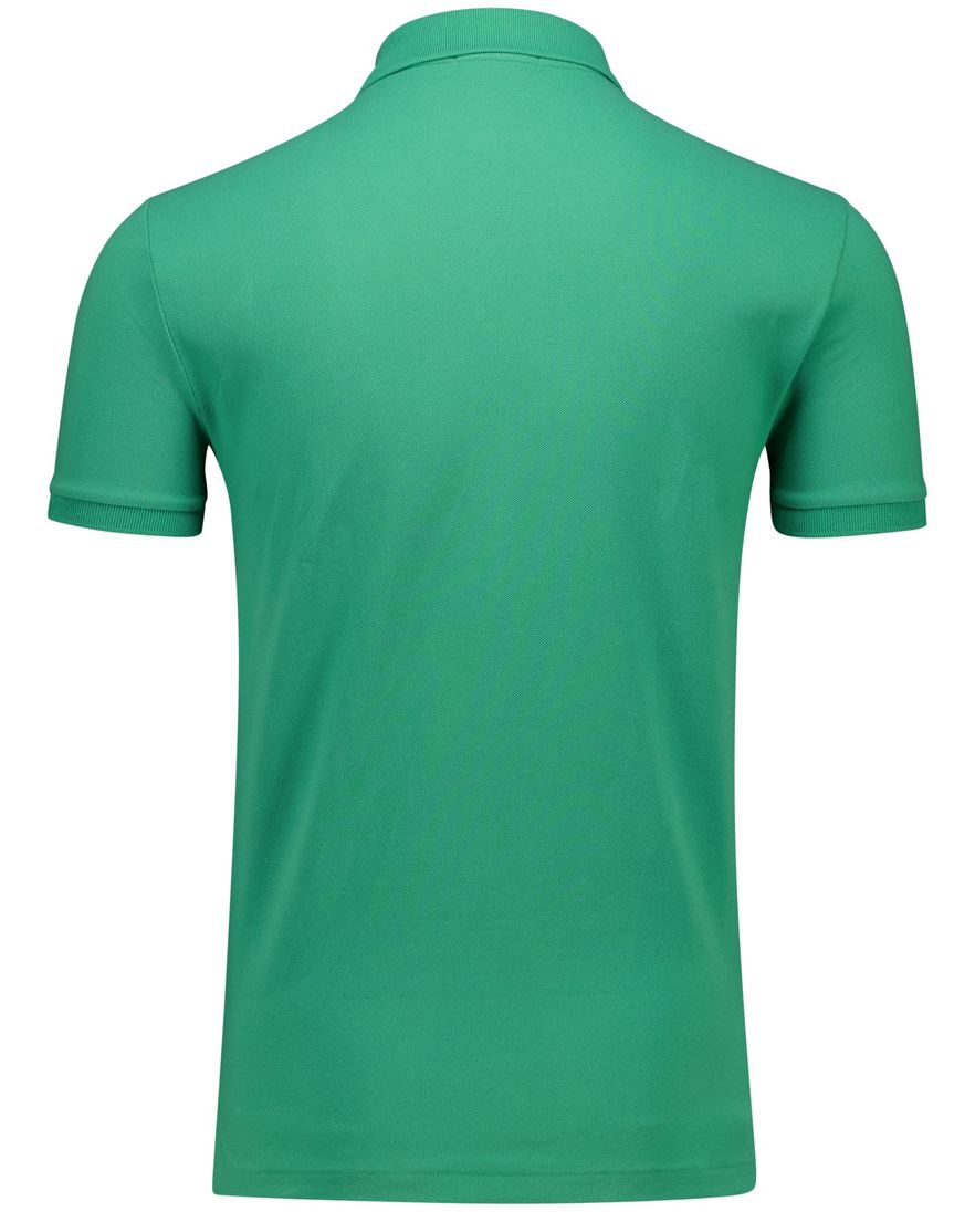 Polo Ralph Lauren poloshirt groen custom slim fit 100% katoen
