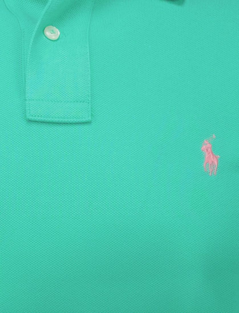 Polo Ralph Lauren groen custom slim 100% katoen