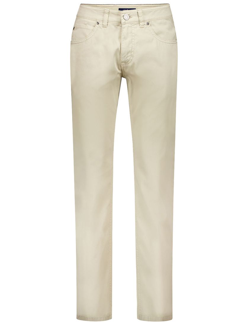 5-pocket broek Gardeur beige katoen