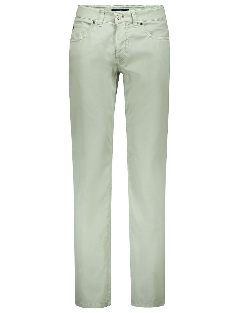 5-pocket broek Gardeur groen katoen
