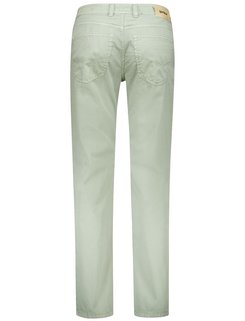 5-pocket broek Gardeur groen katoen