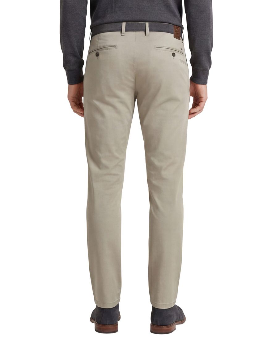 Pantalon Gardeur chino Khaki katoen