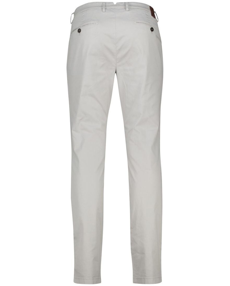 Gardeur Pantalon grijs katoen effen