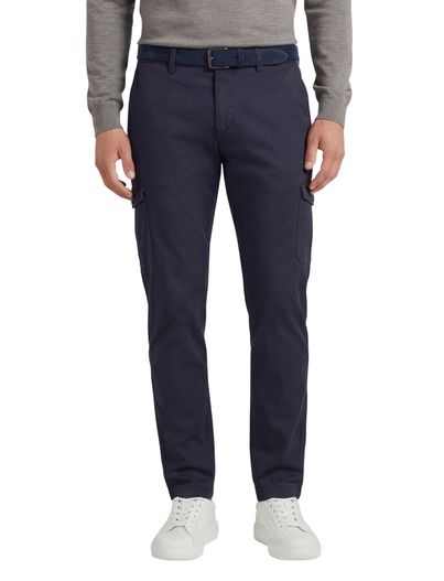 Gardeur Gardeur Pantalon donkerblauw slim fit effen