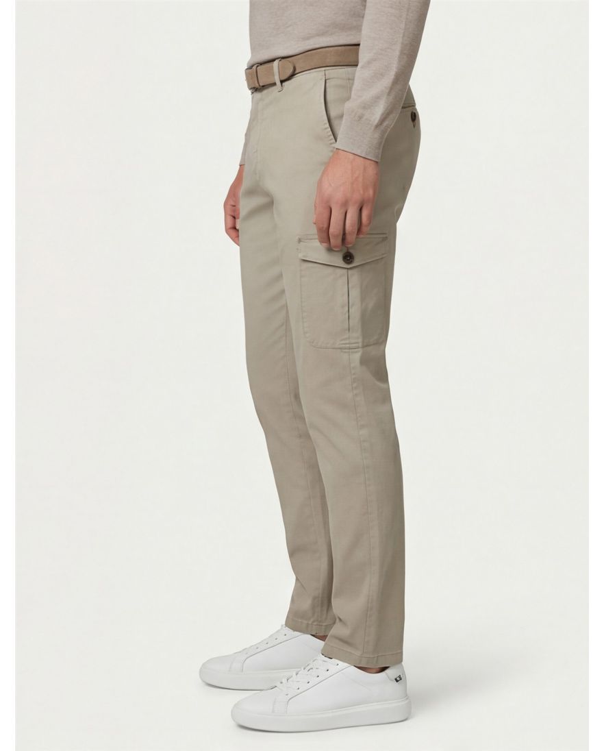 Gardeur Pantalon cargo Regular Fit khaki