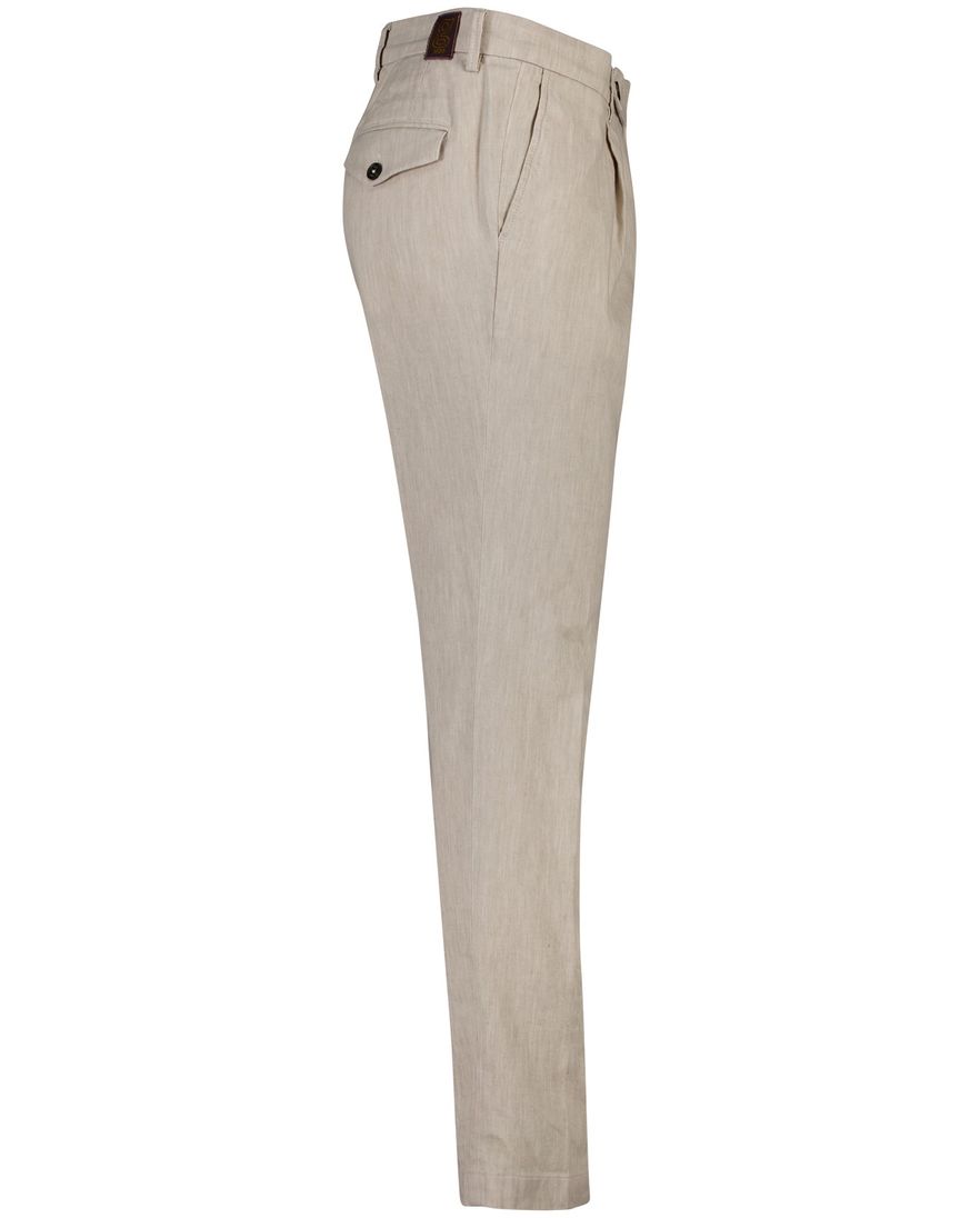 Gardeur Tolino pantalon beige effen