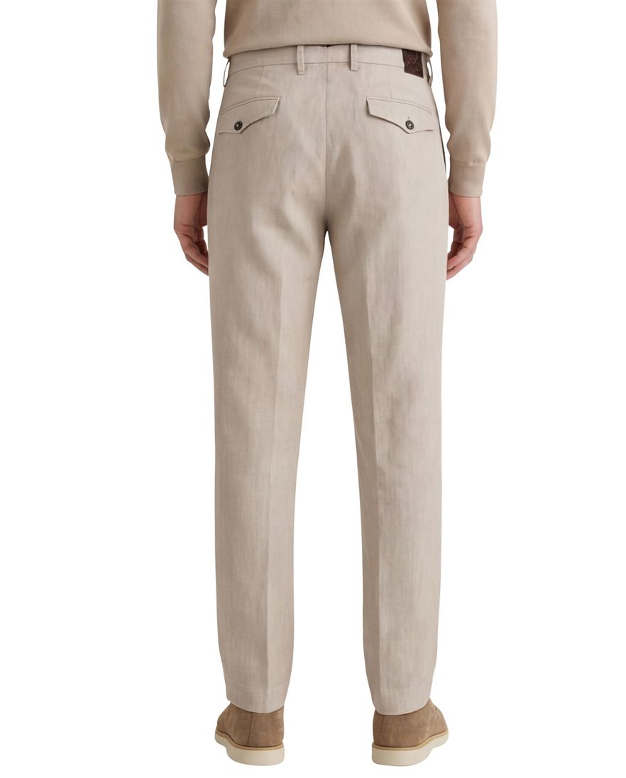 Gardeur Tolino pantalon beige effen