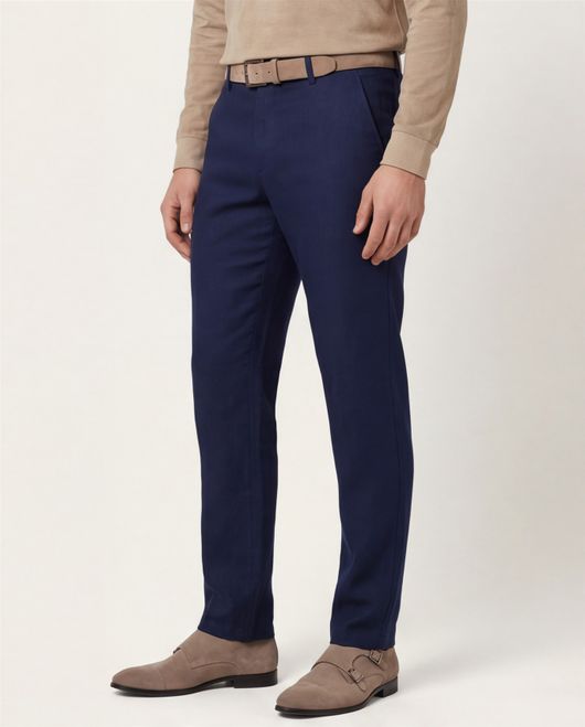 Gardeur pantalon Trevi-3 blauw tapered fit