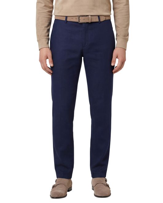 Gardeur pantalon Trevi-3 blauw tapered fit