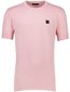 katoenen Butcher of Blue t-shirt roze normale fit effen