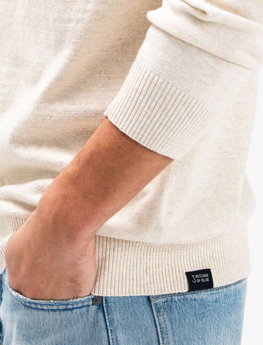 Butcher of Blue trui beige Clifden