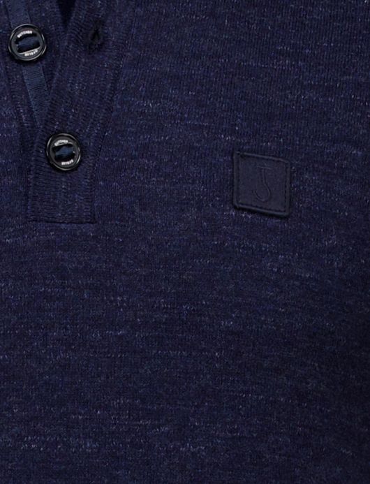 Butcher of Blue Clifden polo donkerblauw katoen