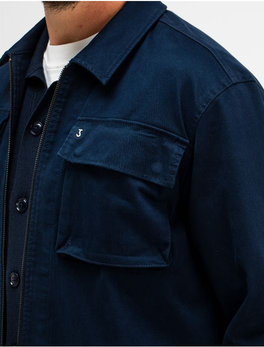 Butcher of Blue overshirt donkerblauw