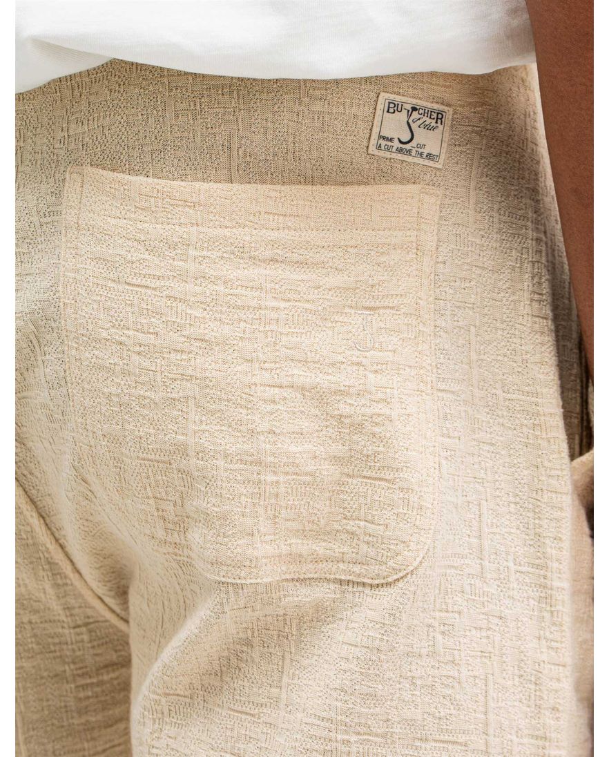 Butcher of Blue korte broek beige katoen