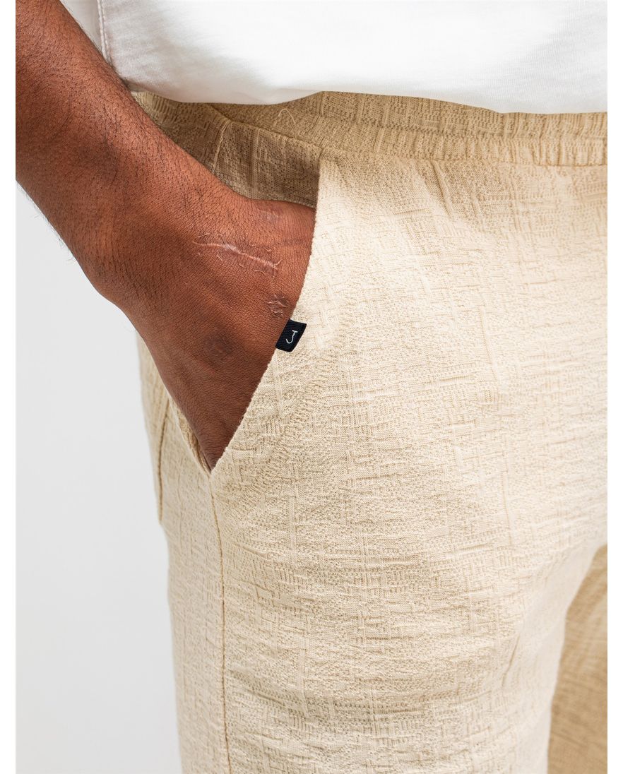 Butcher of Blue korte broek beige katoen