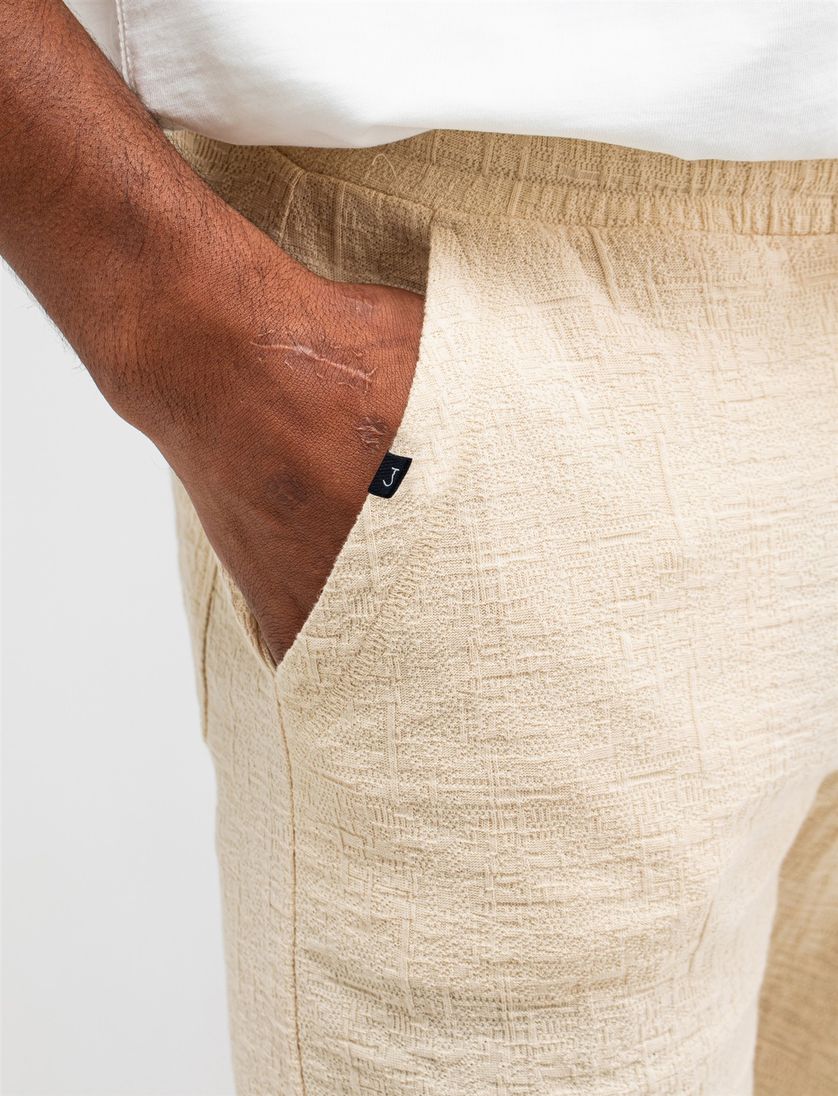 korte broek Butcher of Blue beige katoen