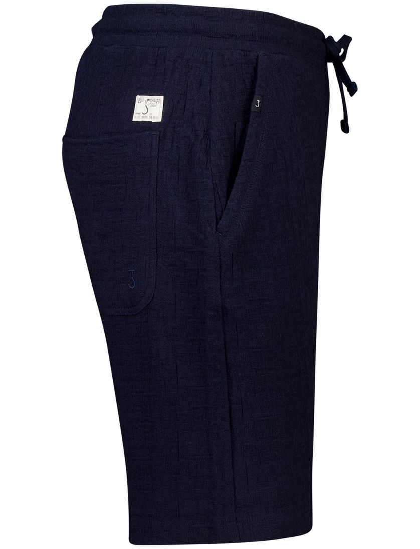 korte broek Butcher of Blue donkerblauw
