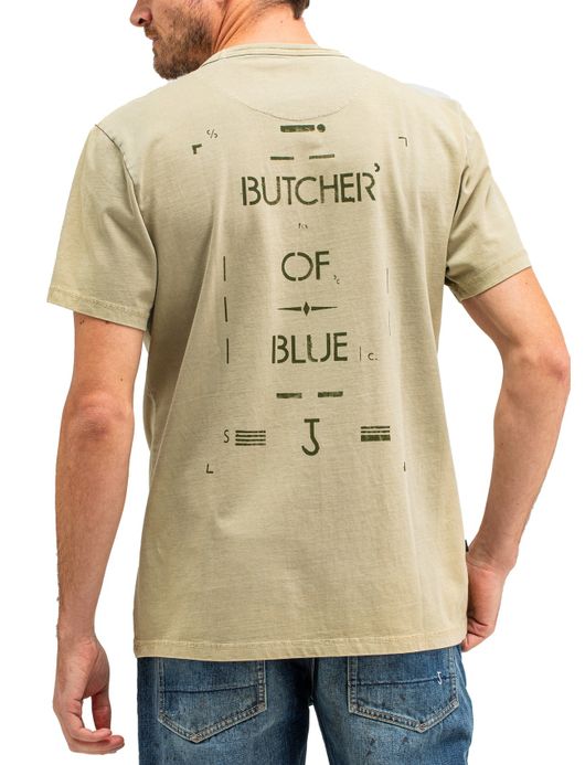t-shirt khaki Butcher of Blue
